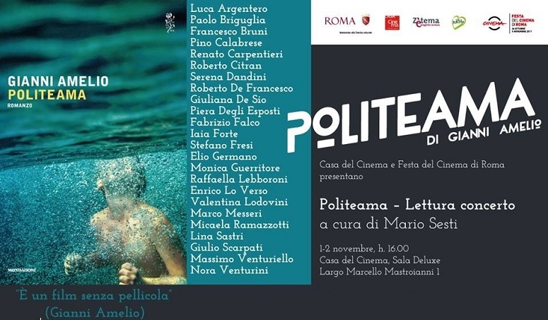 Politeama di Gianni Amelio – Lettura concerto a cura di Mario Sesti